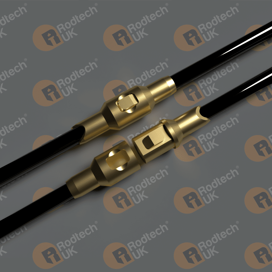 Rod Tech. Click Rod Black 12mm Click Power Sweeping Rod (P8F1) – Lined Flue Chimney ...