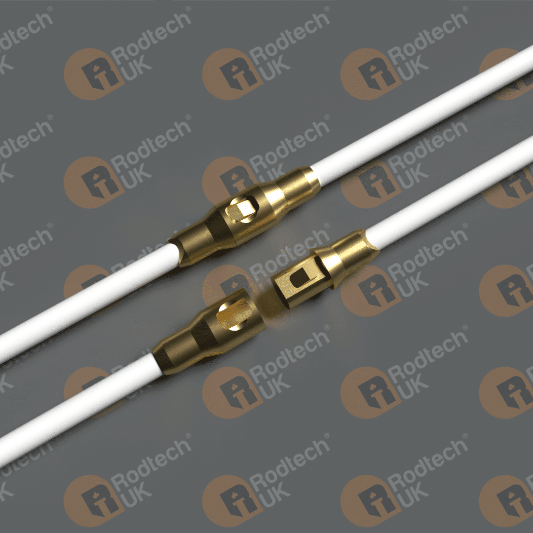 Rod Tech. Click Rod White 10mm Mini Click (P8E4) – Flexible Rotary Power Sweeping Rod ...